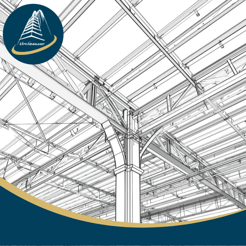 تیرچه پیش تنیده در اسکلت فلزی